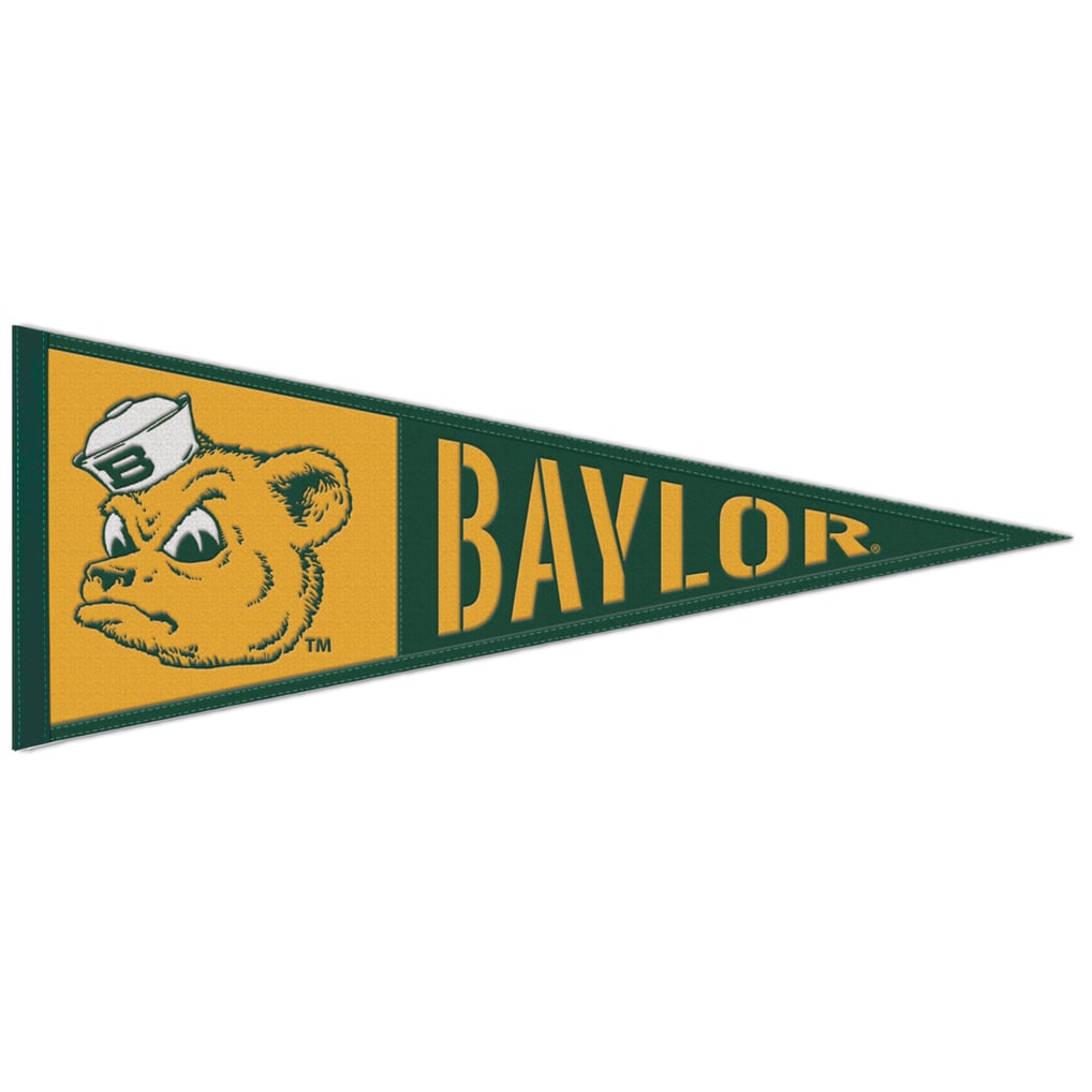 Baylor Bears WinCraft 13" x 32" Retro Logo Pennant