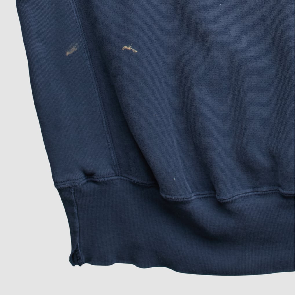 Bentley Falcons Champion 2000s Pullover Sweatshirt - Navy - M by Fanatics Real Vintage