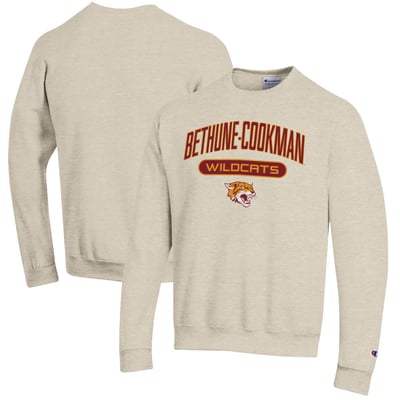Bethune-Cookman Wildcats Champion Powerblend Sweatshirt - Oatmeal