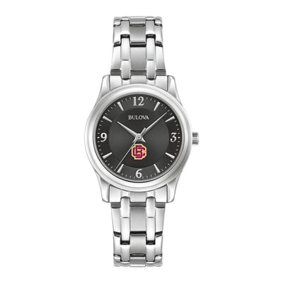 Bethune-Cookman Wildcats Bulova Women's Corporate Collection Stainless Steel Watch - Black