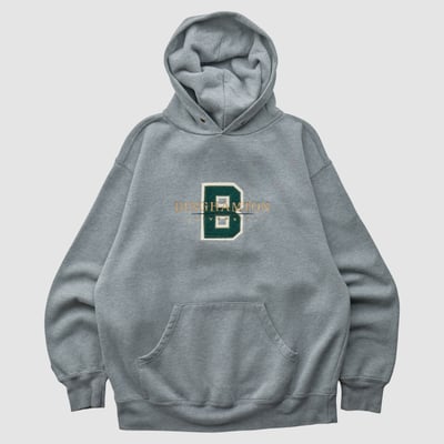 Binghamton Bearcats Jansport 2000s Hooded Pullover Sweatshirt - Gray - S by Fanatics Real Vintage