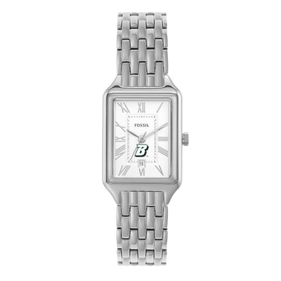 Binghamton Bearcats Fossil Women's Raquel Three-Hand Date Stainless Steel Watch