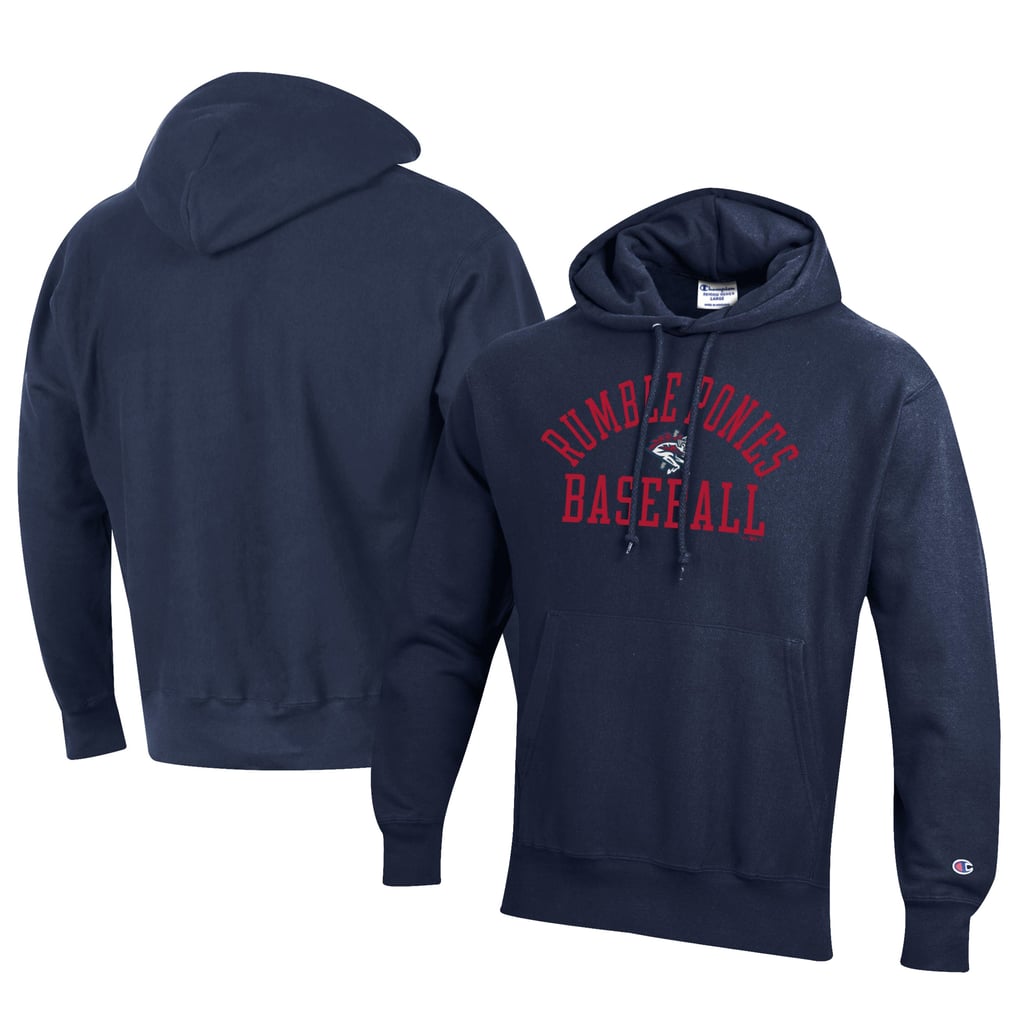 Binghamton Rumble Ponies Champion Baseball Reverse Weave Pullover Hoodie - Navy