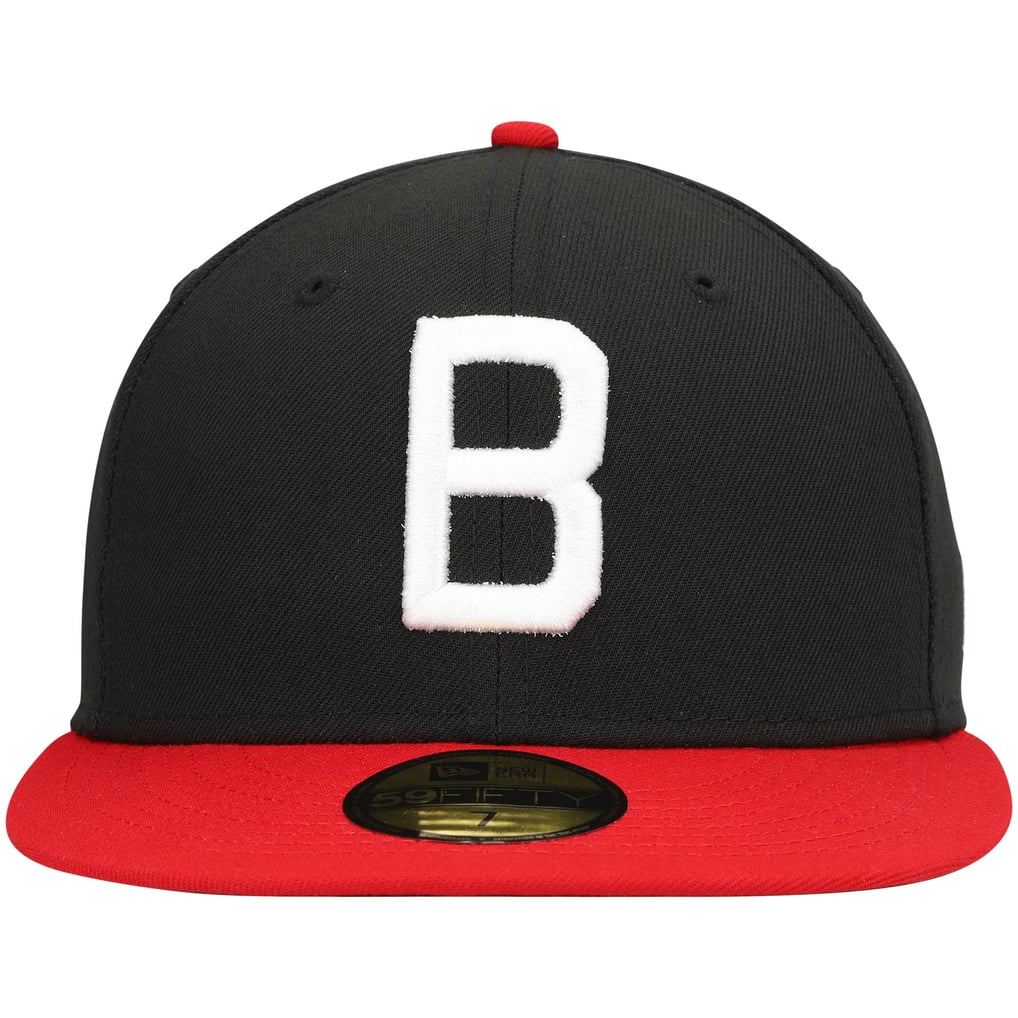 Birmingham Barons New Era Alternate Logo 2 Authentic Collection 59FIFTY Fitted Hat - Black