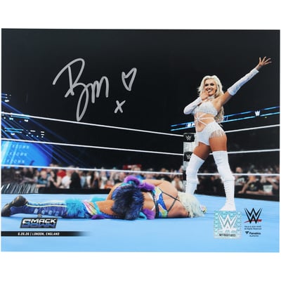 Blake Monroe WWE Autographed Fanatics Authentic 8" x 10" Smackdown Debut Photograph 