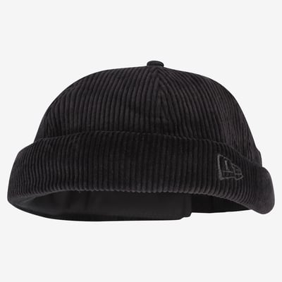  Blank Hats New Era Fisherman Cuffed Knit Hat - Black