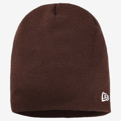  Blank Hats New Era Basic Knit Hat - Brown