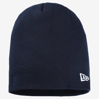  Blank Hats New Era Basic Knit Hat - Navy