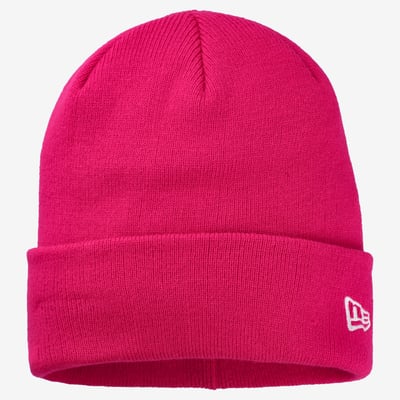 Blank Hats New Era Cuffed Knit Hat - Pink