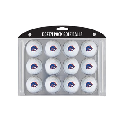 Boise State Broncos 12-Pack Team Golf Ball Set
