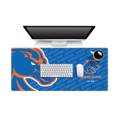 Boise State Broncos 15.7" x 35.4" Logo Series Desk Pad
