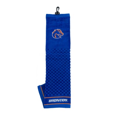 Boise State Broncos 16" X 22" Tri-Fold Embroidered Scrubber Golf Towel