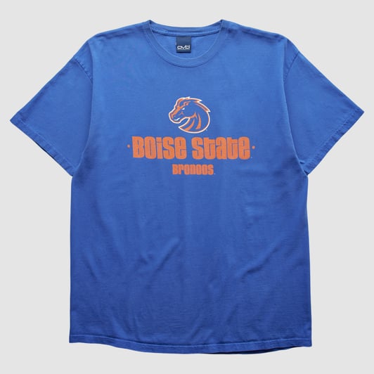 Boise State Broncos 2000s T-shirt - Blue - M by Fanatics Real Vintage