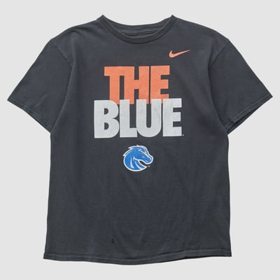 Boise State Broncos Nike 2010s T-shirt - Black - XS by Fanatics Real Vintage