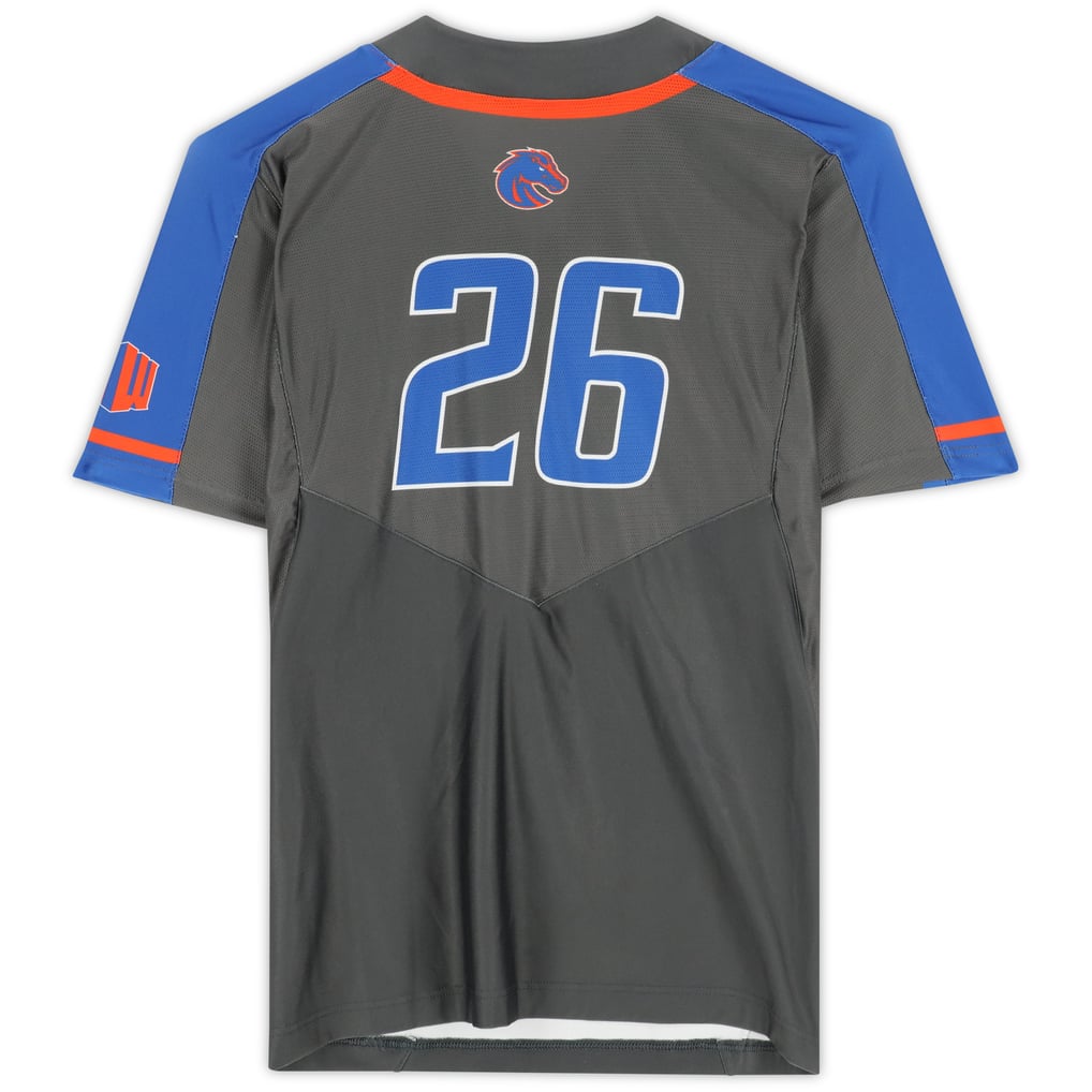 Boise State Broncos Fanatics Authentic Team-Issued #26 Gray Jersey from the Softball Program - Size M