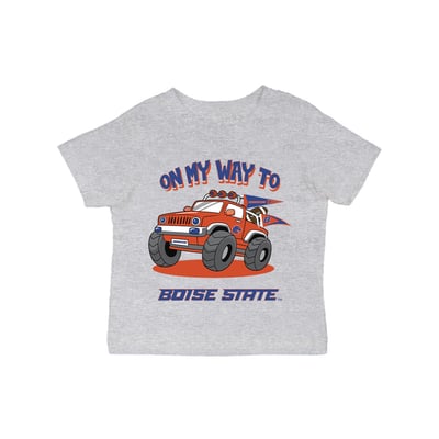 Boise State Broncos Vive La Fete Infant On My Way T-Shirt - Gray