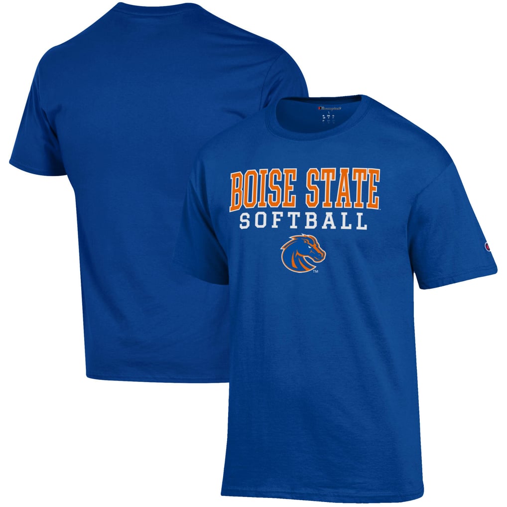 Boise State Broncos Champion Softball Stack T-Shirt - Royal