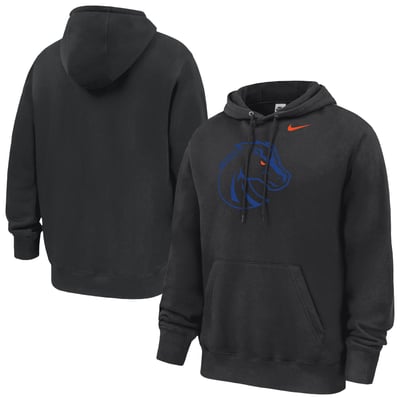 Boise State Broncos Nike Club Fleece Hoodie - Black