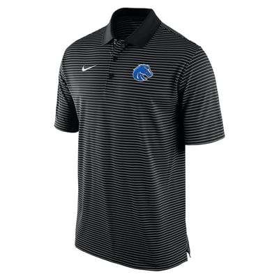 Boise State Broncos Nike Dri-FIT Tour Stripe Polo - Black