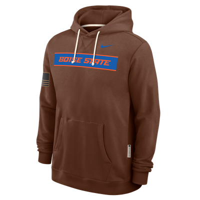 Boise State Broncos Nike 2026 Military Appreciation Dri-FIT Hoodie - Brown