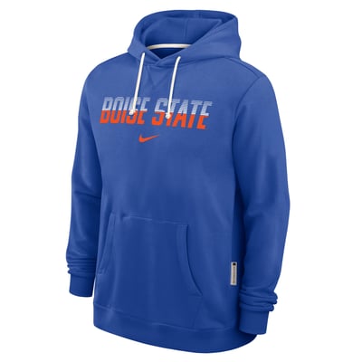 Boise State Broncos Nike 2026 Sideline Standard Issue Dri-FIT Hoodie - Royal