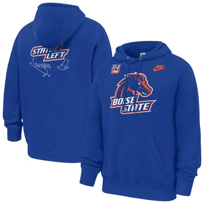 Boise State Broncos Nike Fiesta Bowl 20th Anniversary Club Fleece Hoodie - Royal