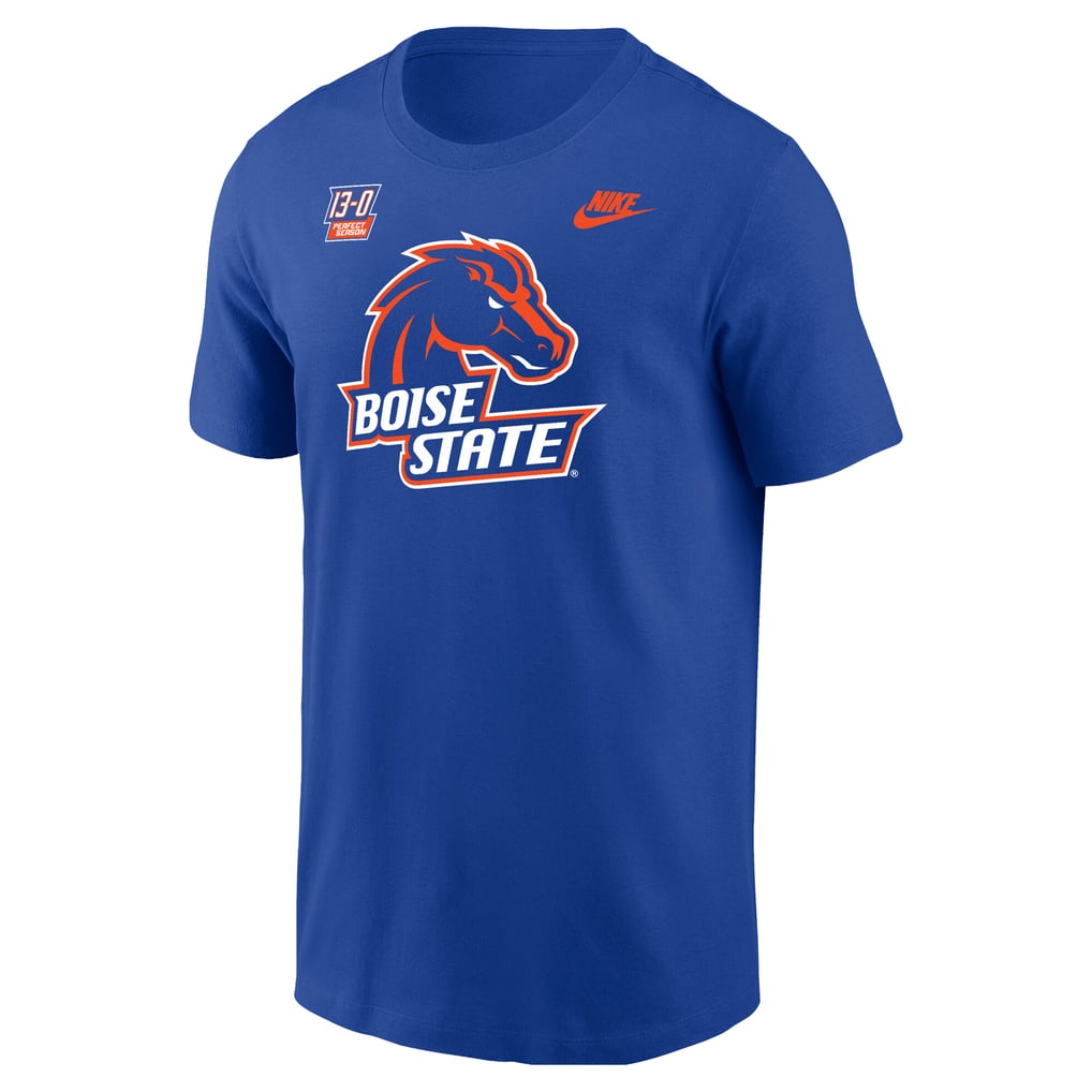 Nike Boise State Broncos Royal Fiesta Bowl 20th Anniversary T-Shirt