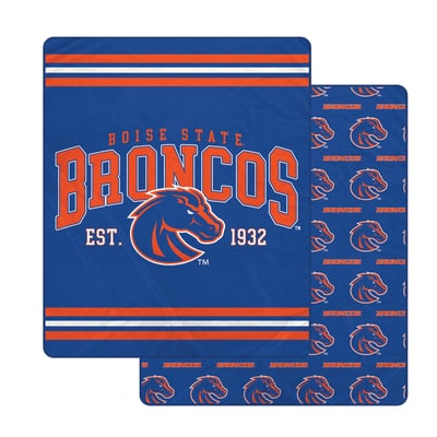 Boise State Broncos Pegasus Legacy Arch Double-Sided 60" x 70" Blanket