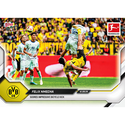 Felix Nmecha - 2026-27 Bundesliga Topps NOW® - Card 19