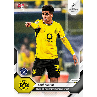 Kauã Prates - 2026-27 UCL Topps NOW® - Card 7