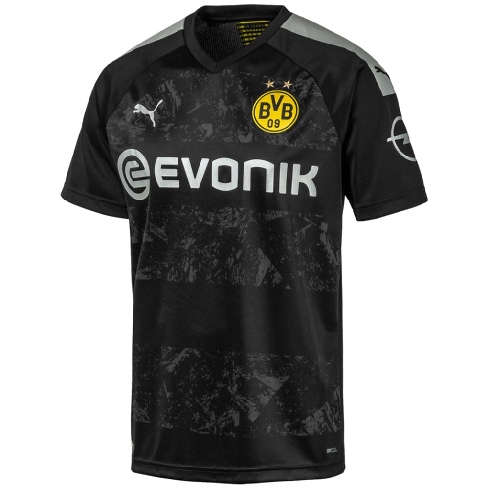 PUMA ドルトムント 2019-20 アウェイ レプリカユニフォーム 黒 Borussia Dortmund Puma 2019/20 Away Replica Jersey - Black
