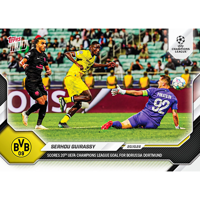 Serhou Guirassy - 2026-27 UCL Topps NOW® - Card 34