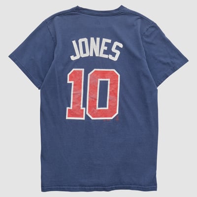 Boston Braves Majestic 2010s T-shirt - Navy - XS by Fanatics Real Vintage
