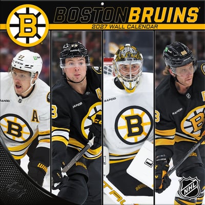 Boston Bruins 2027 12” x 12” Team Wall Calendar