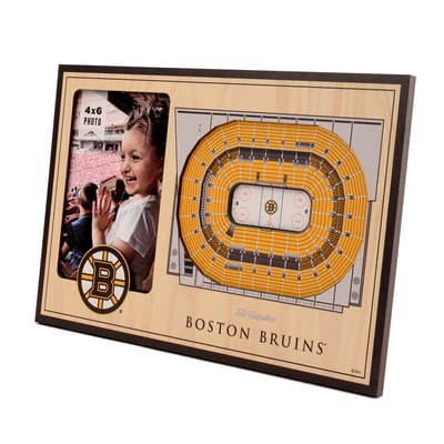 Boston Bruins 3D StadiumView Picture Frame