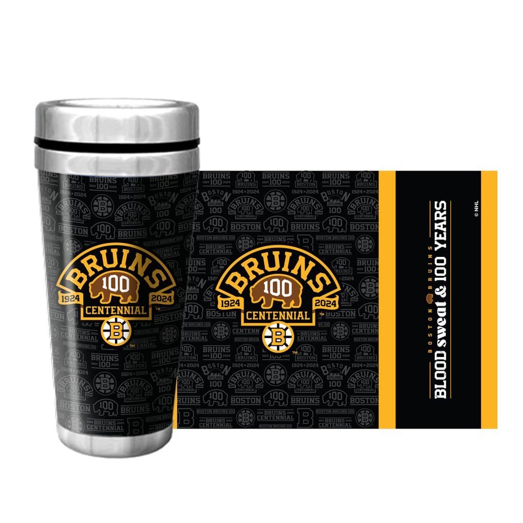 Boston Bruins Centennial 16oz. Full Wrap Travel Mug