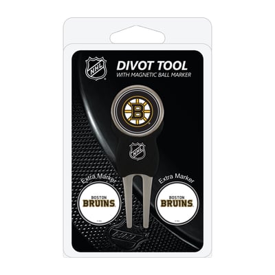 Boston Bruins Golf Divot Tool Pack with 3 Magnetic Markers
