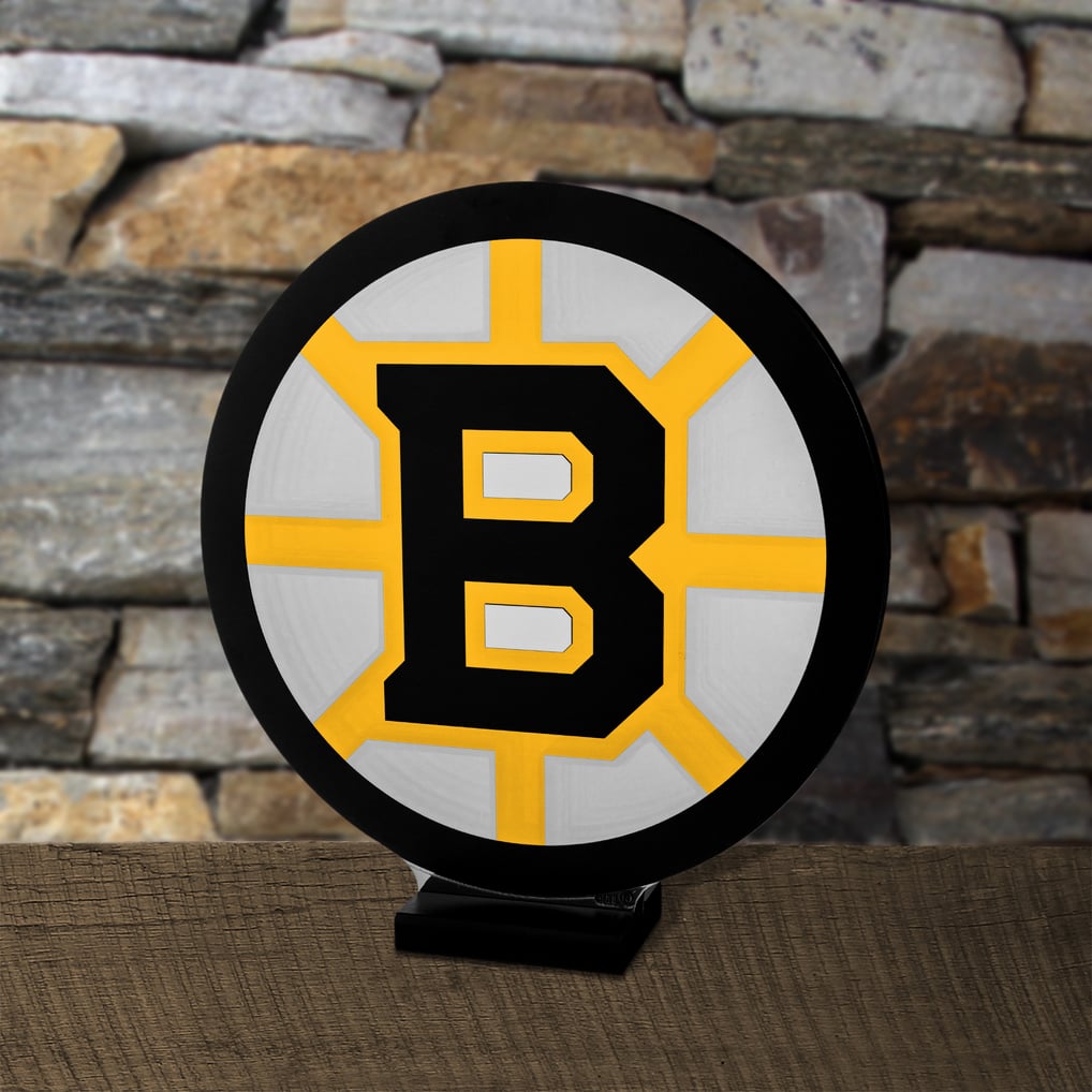Boston Bruins LED Infinity Logo Light
