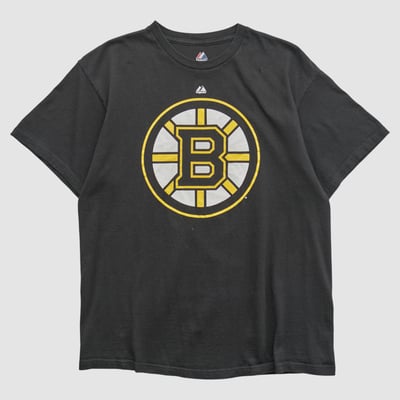 Boston Bruins Majestic 2010s T-shirt - Black - M by Fanatics Real Vintage