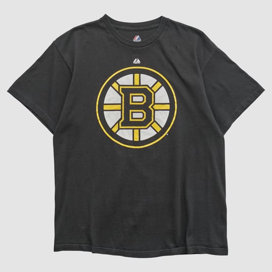 Boston Bruins Majestic 2010s T-shirt - Black - M by Fanatics Real Vintage