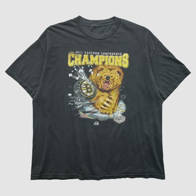 Boston Bruins Majestic 2011 T-shirt - Black - 2XL by Fanatics Real Vintage