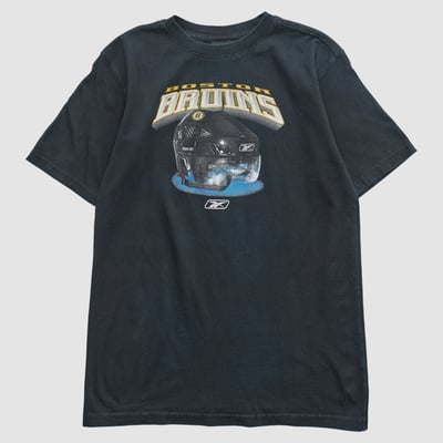 Boston Bruins NHL 2010s T-shirt - Black - S by Fanatics Real Vintage