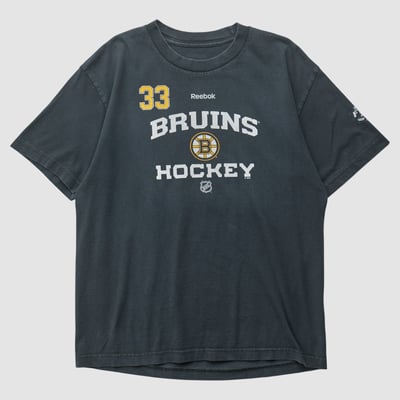 Boston Bruins Reebok 2000s T-shirt - Black - L by Fanatics Real Vintage