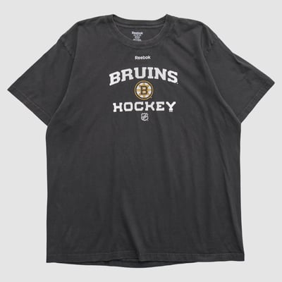 Boston Bruins Reebok 2010s T-shirt - Black - 2XL by Fanatics Real Vintage
