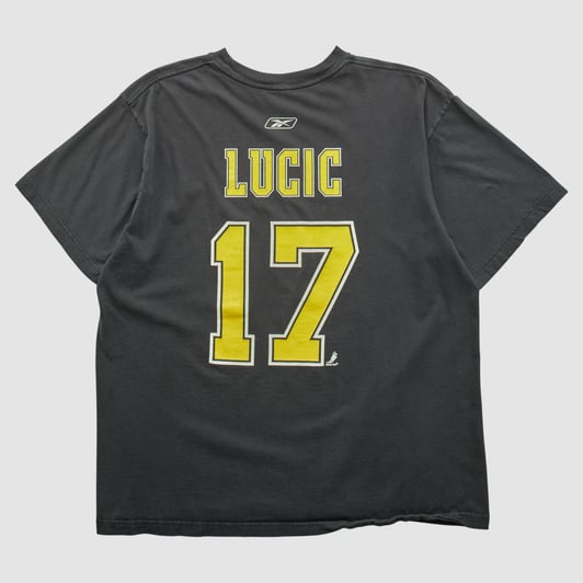 Boston Bruins Reebok 2010s T-shirt - Black - L by Fanatics Real Vintage