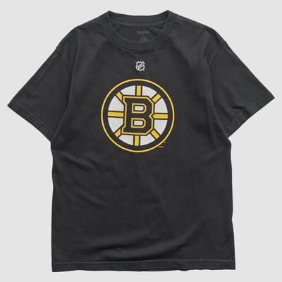Boston Bruins Reebok 2010s T-shirt - Black - M by Fanatics Real Vintage