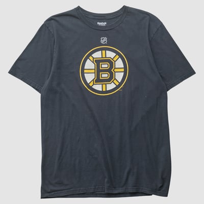 Boston Bruins Reebok 2010s T-shirt - Black - M by Fanatics Real Vintage
