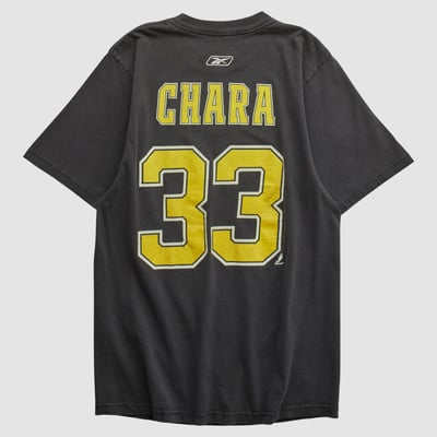 Boston Bruins Reebok 2010s T-shirt - Black - S by Fanatics Real Vintage
