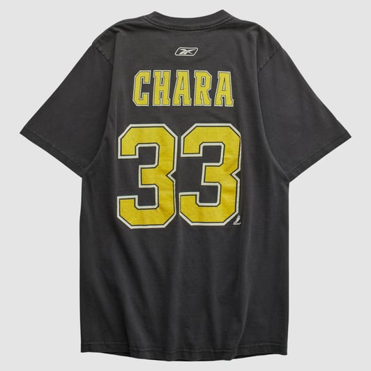 Boston Bruins Reebok 2010s T-shirt - Black - S by Fanatics Real Vintage