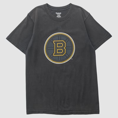 Boston Bruins Reebok 2010s T-shirt - Black - S by Fanatics Real Vintage